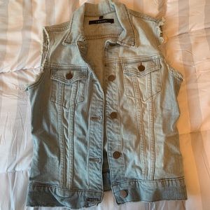 J Brand Denim Vest size XS